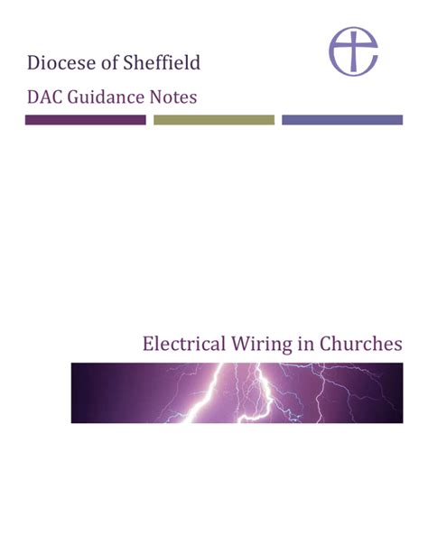 church electrical wiring guidelines